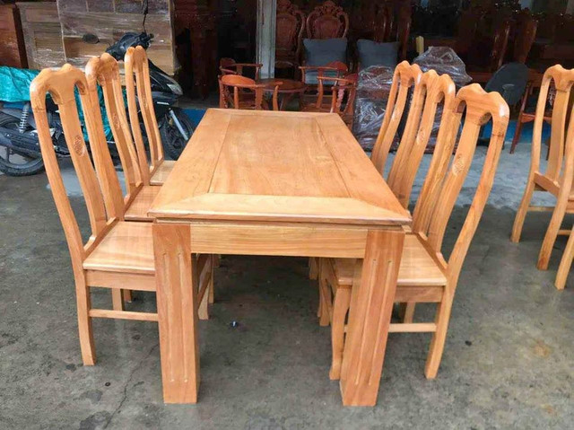 Bộ Bàn Ăn Gỗ Sồi