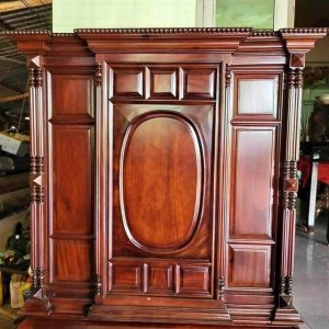 Tủ thờ 13 trám gõ đỏ