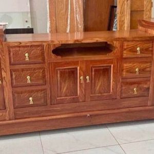 Kệ tivi gỗ hương đá